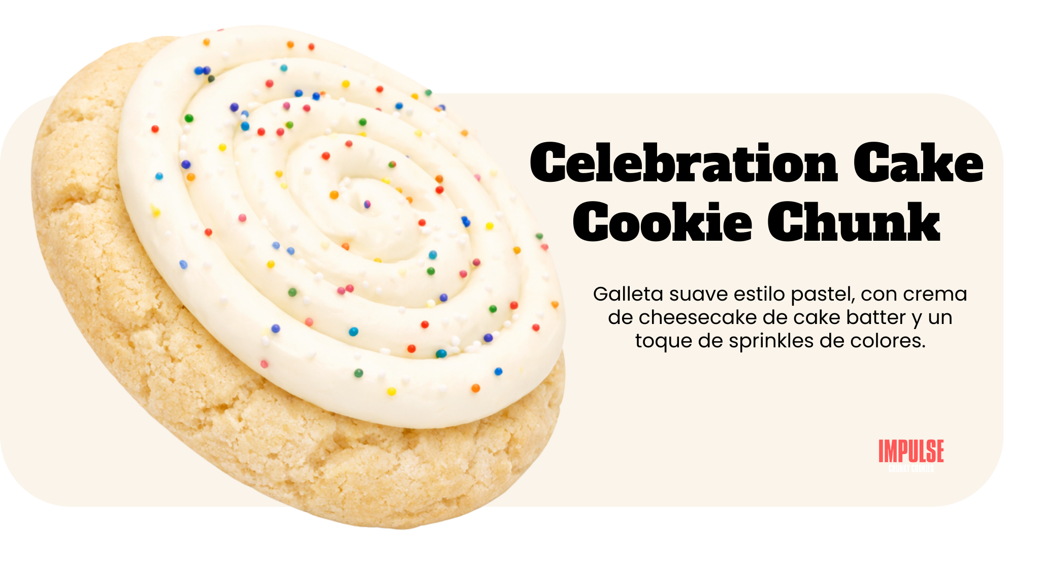 Celebration Cake Chunk Cookie
