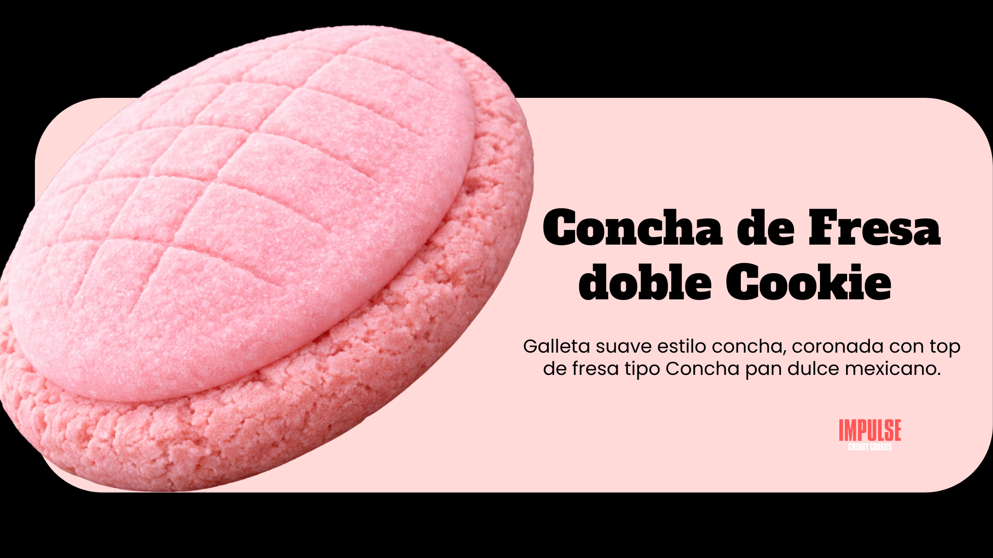 Concha de Fresa Cookie Chunk 2