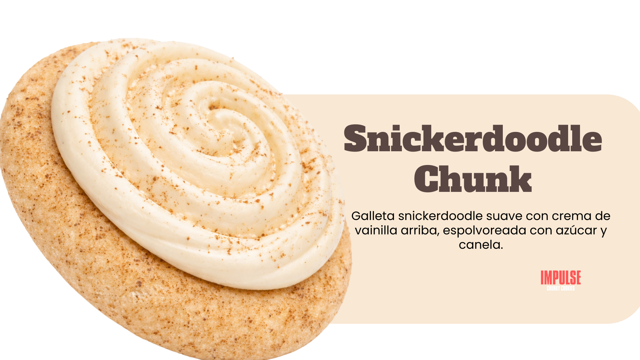 Snickerdoodle chunk Cookie