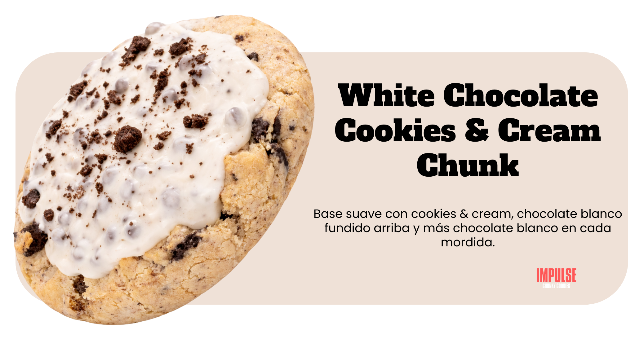 White Cocolate Chip Chunk Cookie