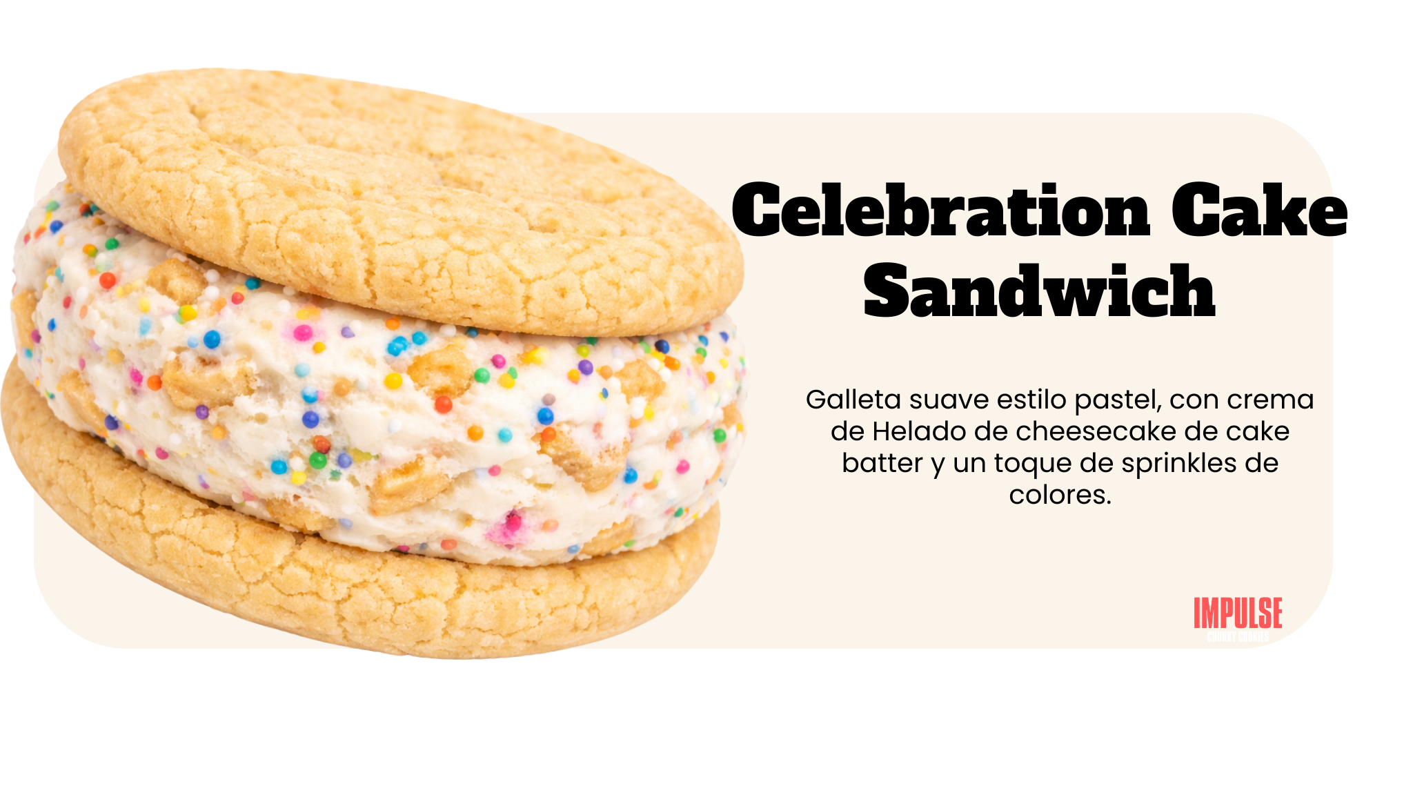 Celebration Cake Sandwich