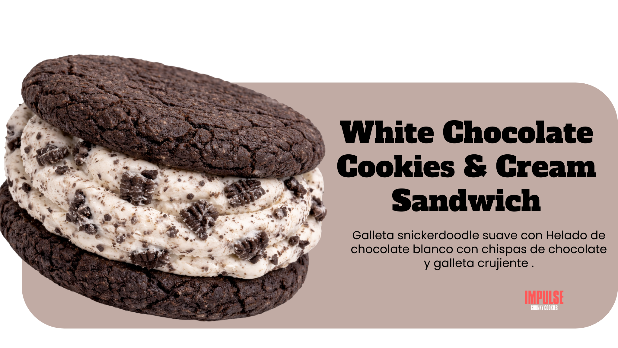 White Chocolate Chips Sandwich