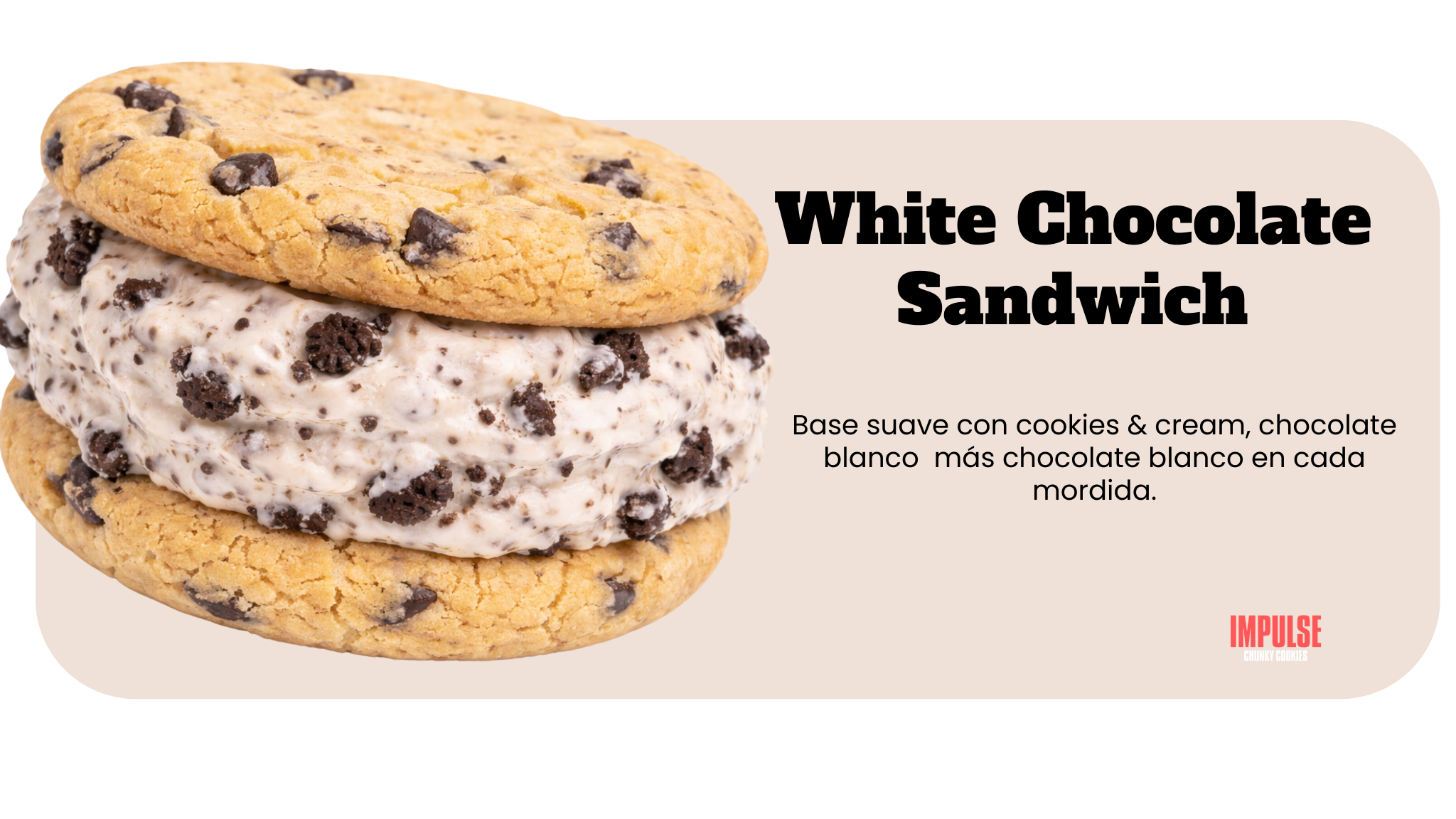 White chocolate Sandwich